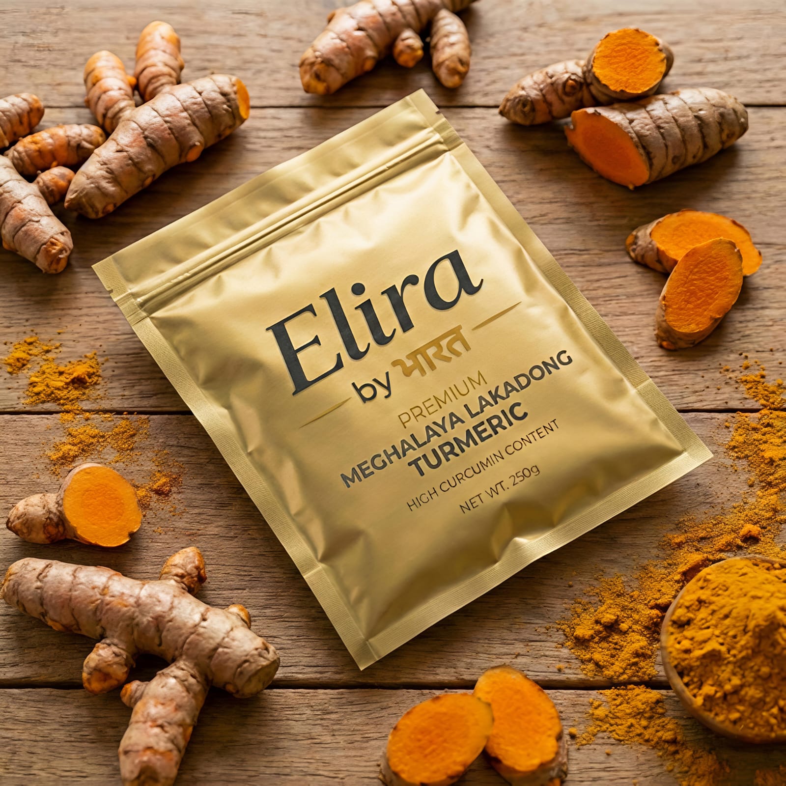 Meghalaya Lakadong Turmeric Powder हल्दी